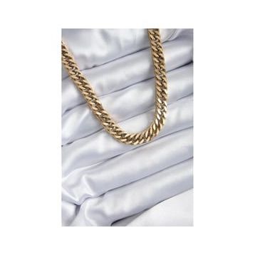 Clariss BKO7656 316L Çelik Gold Renk Zincir Model Kadın Kolye