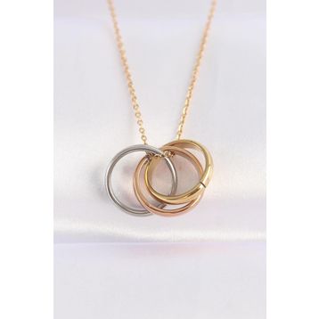 Clariss EBJ240601W24644 316L Çelik Zincir Çoklu Renk Cartier Model Kolye