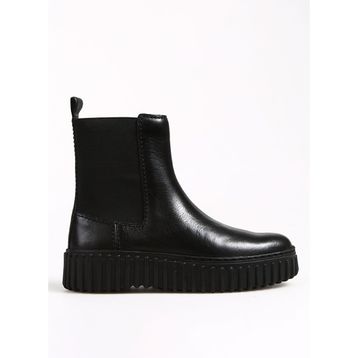 Clarks 26173858 Siyah Deri Kadın Bot