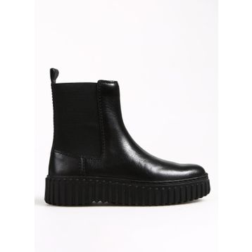 Clarks 26173858 Siyah Deri Kadın Bot