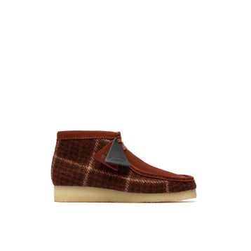 Clarks Wallabee Boot Kızıl Kahve Erkek Bot