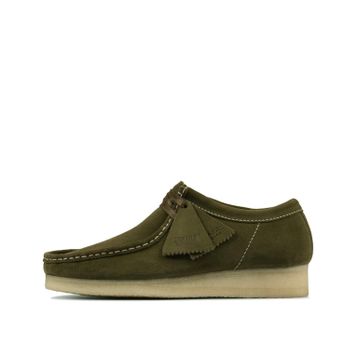 Clarks Wallabee Yeşil Erkek Ayakkabı