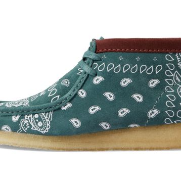 Clarks Wallabee Yeşil Erkek Ayakkabı