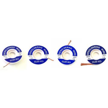 Class 4'lü 1 mm-1.5 mm-2 mm-3 mm Lehim Sökme Tel Set