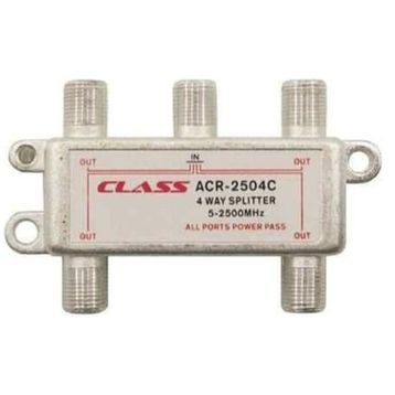 Class ACR-2504C 4 Way Splitter 1 Giriş 4 Çıkış Kablo TV Uydu Anten