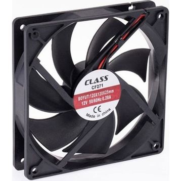 Class CF 271 120x120x25 DC 12V Aksiyel Fan