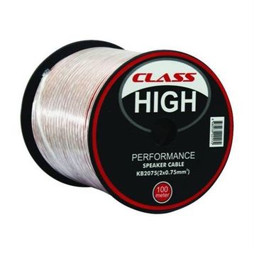 Class High KB-2075 2x0.75 mm 100 mt Hoparlör Kablosu