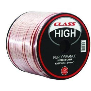 Class High KB-2150 2x1.5 mm 100 mt Hoparlör Kablosu