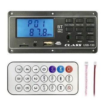 Class USB-130 Dijital Player Board Usb Sd Mıc Aux Bluetooth Kumandalı Ekranlı Çevirici