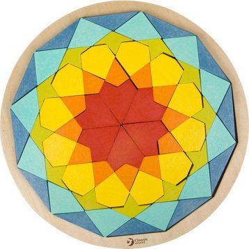 Classic World 3727 Ahşap Mandala Bulmaca