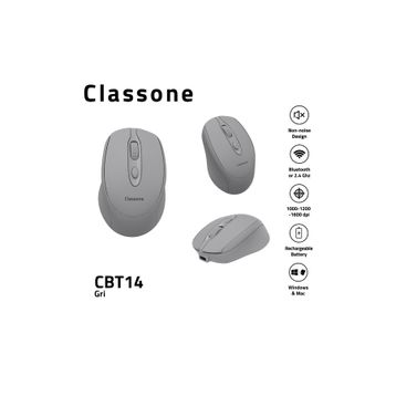 Classone CBT14 Optik Kablosuz Mouse