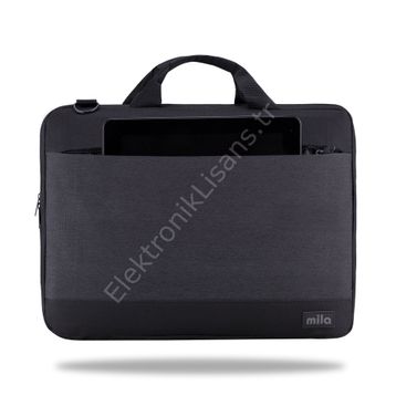 Classone ML-F100 Mila 13-15.6 inç Siyah Notebook Çantası
