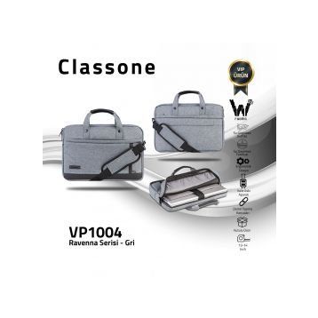 Classone Ravenna VP1004 Bordo 14 inç Çanta