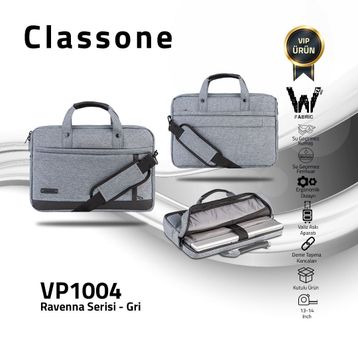 Classone Ravenna VP1004 Bordo 14 inç Çanta