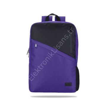 Classone W303 Mila 15.6 inç Mor Notebook Sırt Çantası