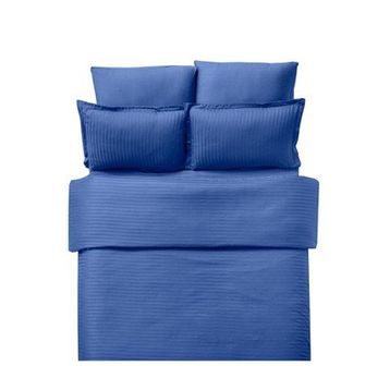 Clasy 8681727024863 Çizgili Saten Çift Kişilik Nevresim Takımı
