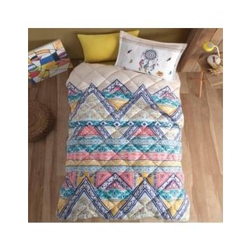 Clasy Boho Bej Tek Kişilik Uyku Seti