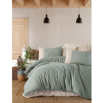 Clasy Butik Serisi Pure V8 Mint Çift Kişilik Nevresim Takımı