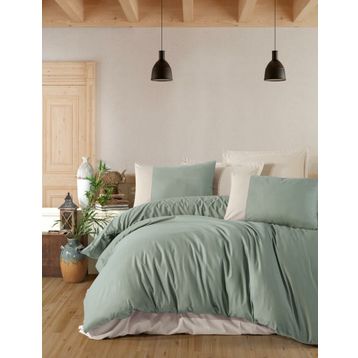 Clasy Butik Serisi Pure V8 Mint Çift Kişilik Nevresim Takımı