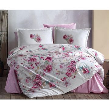 Clasy Desima V1 Pembe Çift Kişilik Nevresim Takımı