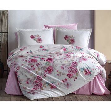 Clasy Desima V1 Pembe Çift Kişilik Nevresim Takımı