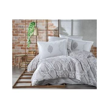 Clasy Fiorita V2 Lila 200x220 cm Ranforce Çift Kişilik Nevresim Takımı