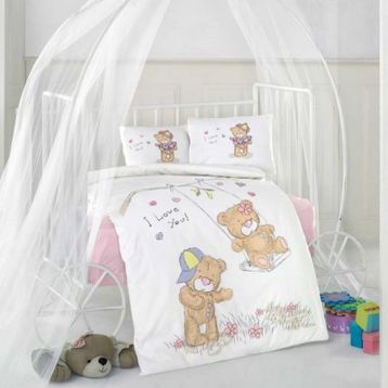 Clasy Masal Pembe Ranforce Bebek Uyku Seti