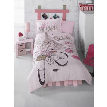 Clasy Paris Love Ranforce Tek Kişilik Uyku Seti