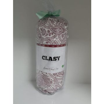 Clasy Ranforce Lastikli Lila Tek Kişilik Çarşaf Seti