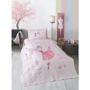 Clasy Romantic V1 Tek Kişilik Yatak Örtüsü