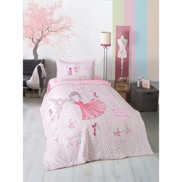 Clasy Romantic V1 Tek Kişilik Yatak Örtüsü