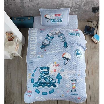 Clasy Skyland Tek Kişilik Yatak Örtüsü