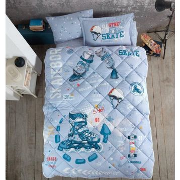 Clasy Skyland Tek Kişilik Yatak Örtüsü