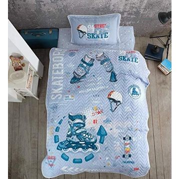 Clasy Skyland Tek Kişilik Yatak Örtüsü