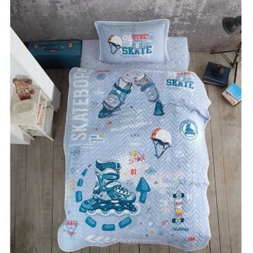 Clasy Skyland Tek Kişilik Yatak Örtüsü