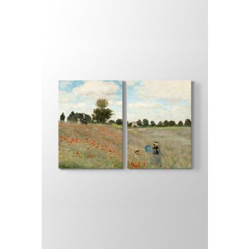 Claude Monet - Poppy Field Tablosu