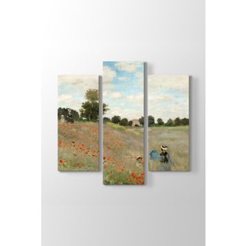 Claude Monet - Poppy Field Tablosu