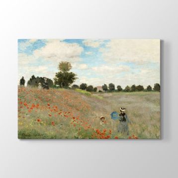Claude Monet - Poppy Field Tablosu