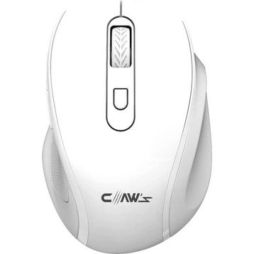 Claws Genius V2 Sessiz Optik Beyaz Kablosuz Mouse