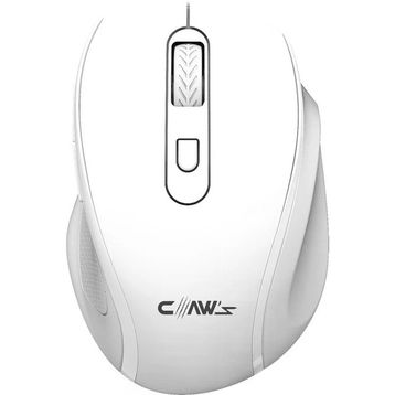 Claws Genius V2 Sessiz Optik Beyaz Kablosuz Mouse