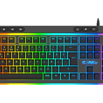 Claw's Nova K1 RGB Membrane Switch Kablolu Gaming Klavye