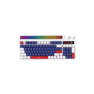 Claws Spectrum K1 Mavi-Kırmızı RGB Membrane Kablolu Gaming Klavye