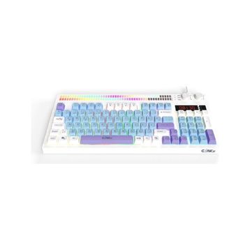 Claws Spectrum K1 Mavi RGB Membrane Kablolu Gaming Klavye