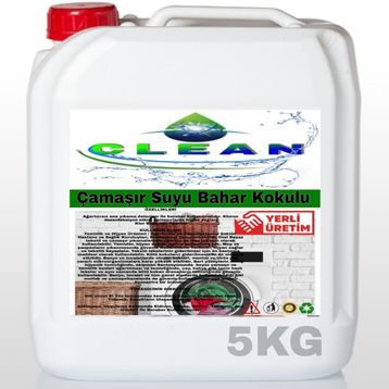 Clean Bahar Kokulu 5 kg Çamaşır Suyu