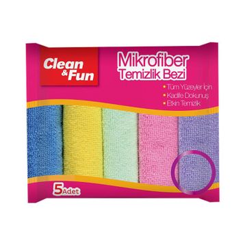 Clean & Fun 5 Temizlik Bezi