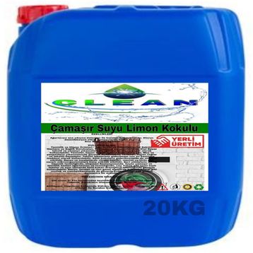 Clean Limon Kokulu 20 kg Çamaşır Suyu