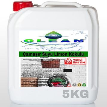 Clean Limon Kokulu 5 kg Çamaşır Suyu