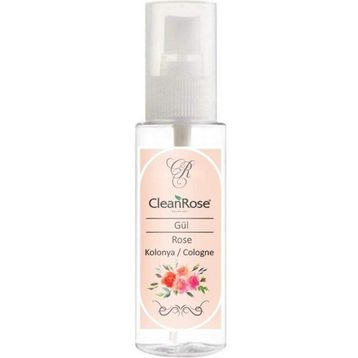 Clean Rose 50 ml Gül Kolonyası