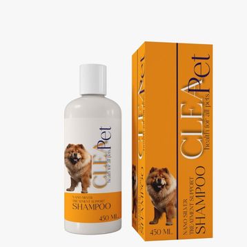 Cleapet Nano Gümüş 450 ml Tedavi Destek Şampuanı