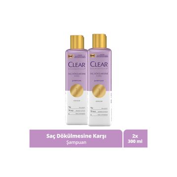 Clear 2x300 ml Scalpceuticals Saç Bakım Şampuanı